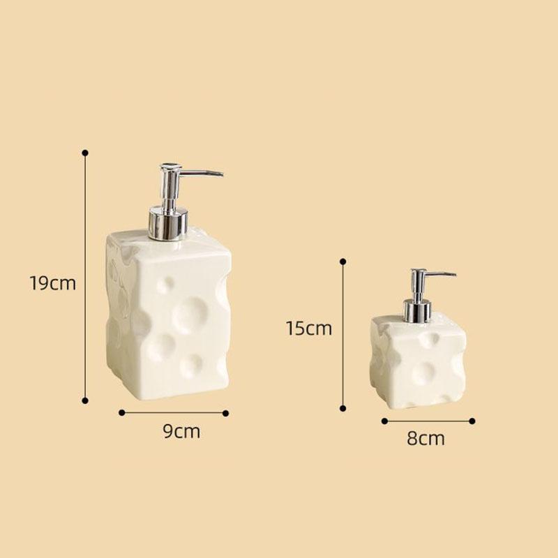Бутылка для лосьона в европейском стиле с бантом, 600 мл, контейнер для хранения в виде кролика, бытовая бутылка с разделителем для шампуня и геля для душа, аксессуары для ванной комнаты