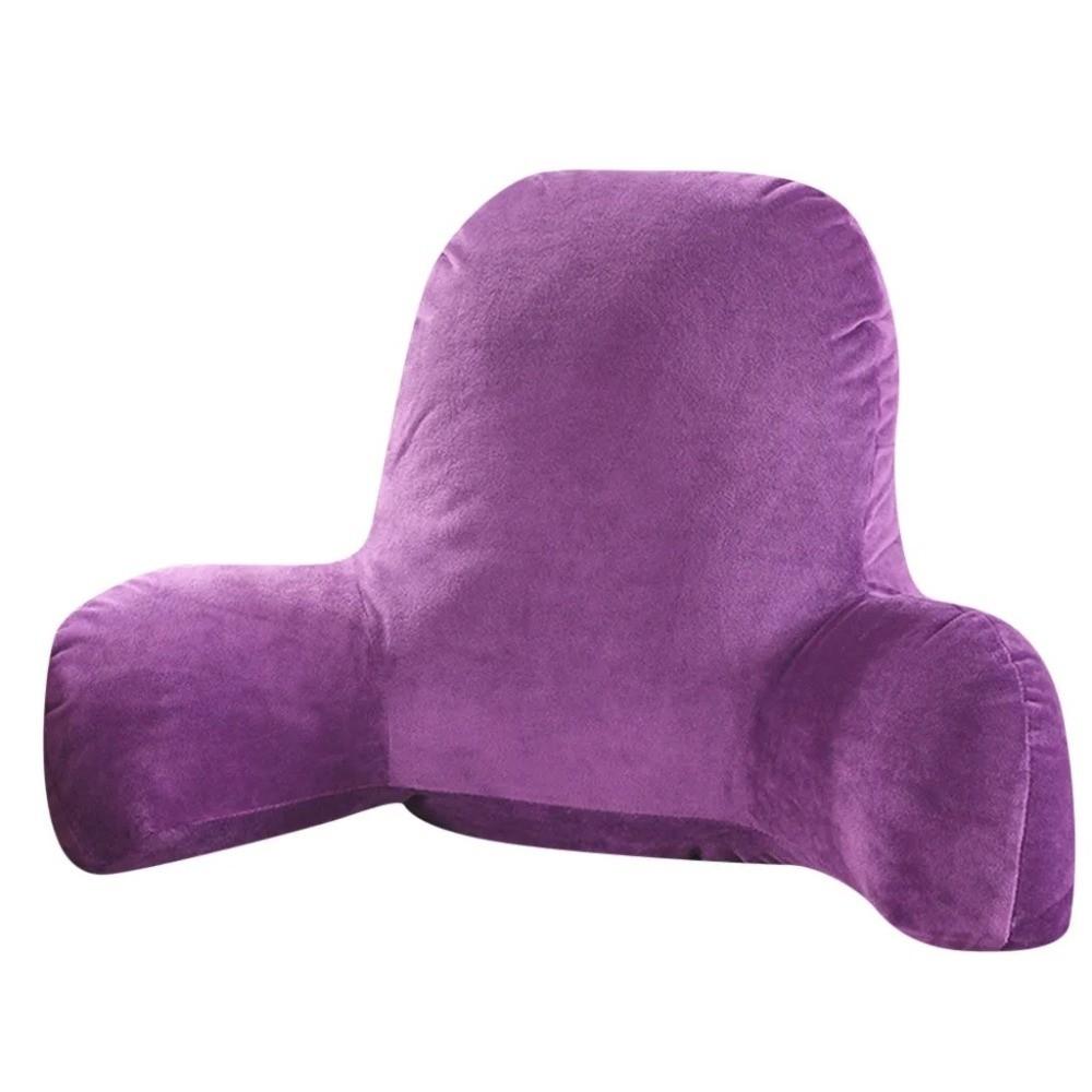 Relaxation with Armrests Back Cushion Solid Color Sofa Lumbar Backrest PP Cotton Waist Support Seat Seating Support