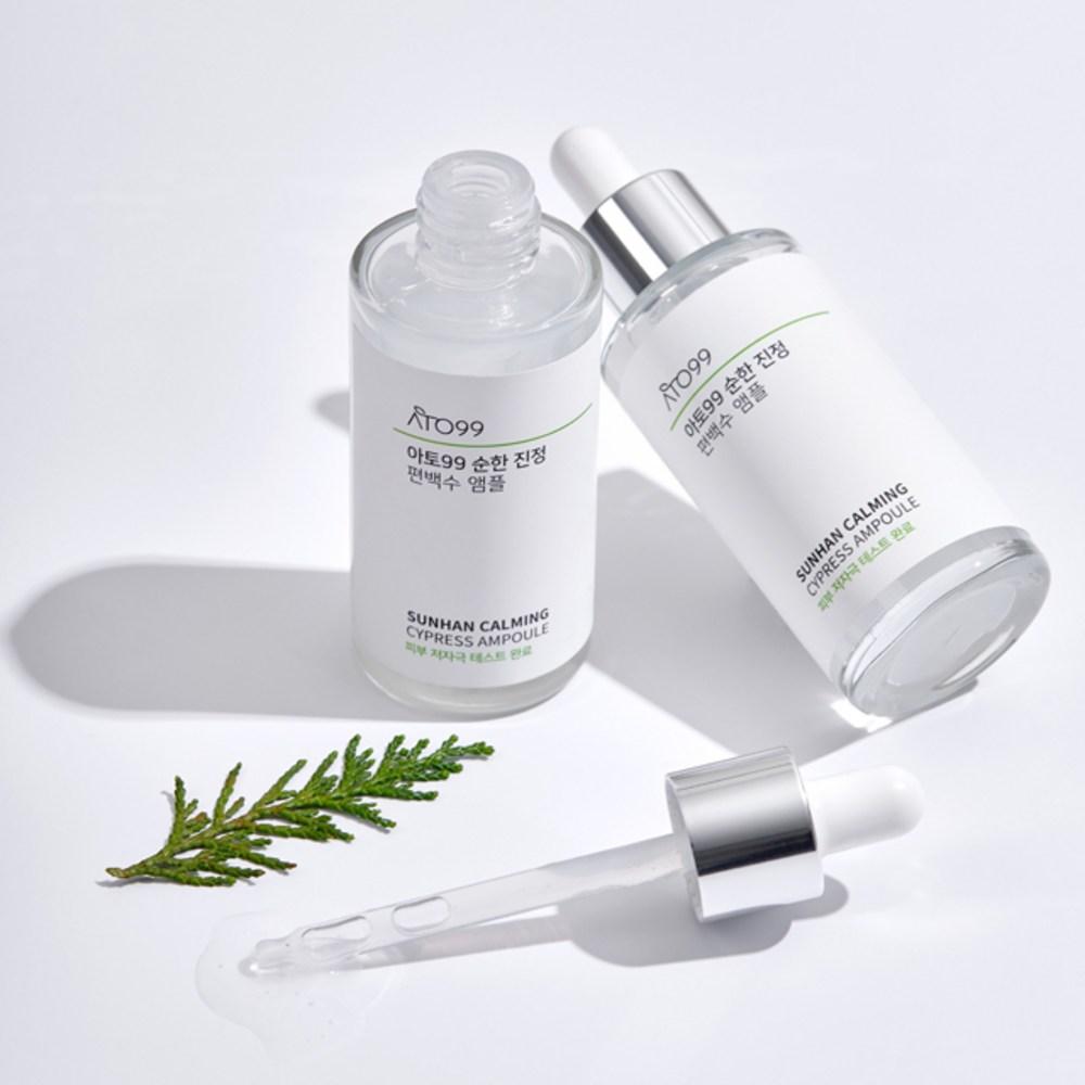 Ato99 Успокаивающая ампула для быстрого высыхания Cica Centella Asiatica Ceramide Panthenol Pore Ampoule 50 мл, 2 шт.