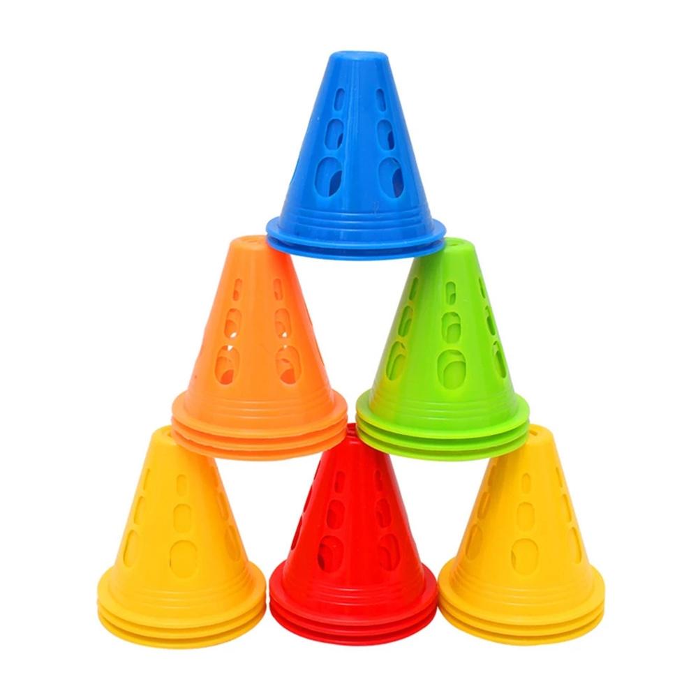 Skate Training Windproof Roller Skating Training Marker Skating Cone Sarking Cones Pile Cups