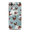 butterfly Soft Phone Case For Xiaomi Redmi Note 12 11 9S 9 8 10 Pro Plus 7 8T 9C 9A 8A K40 Gaming Silicone Clear Cover Coque