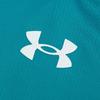 Under Armour Спортивная спортивная серия с логотипом и V-образным вырезом, цветные блоки, дышащая баскетбольная майка без рукавов, мужские топы, зеленый, синий 23500101-343