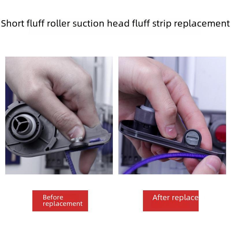 Huixi Anti-Wear Velvet Strips for Dyson V6-V11 Vacuum Cleaner Direct Drive Accessories