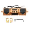 Motorcycle Stereo Speaker Handlebar Mount MP3 Music Player IP54 Waterproof Universal Audio