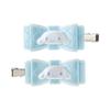 Sanrio Sanrio Bangs Clip Quilted Ribbon Hair Clip Cinnamoroll Cinnamon x x Character 027162 SANRIO (SANRIO) 2.5 5.5 0.7cm