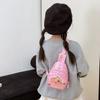 Donut Capybara Printed Shoulder Crossbody Chest Bags Children Cartoon Gifts