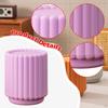 Waste Bin, Ideal for Kitchens And Bedrooms. Versatile Lightweight Design with A Pattern.