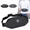 Car Logo Casual Travel Women Men Male Waist Bag For Lexus CT ES GS NX IS250 CT200h IS300h ES300h ERX400h NX300h Accessories JX1