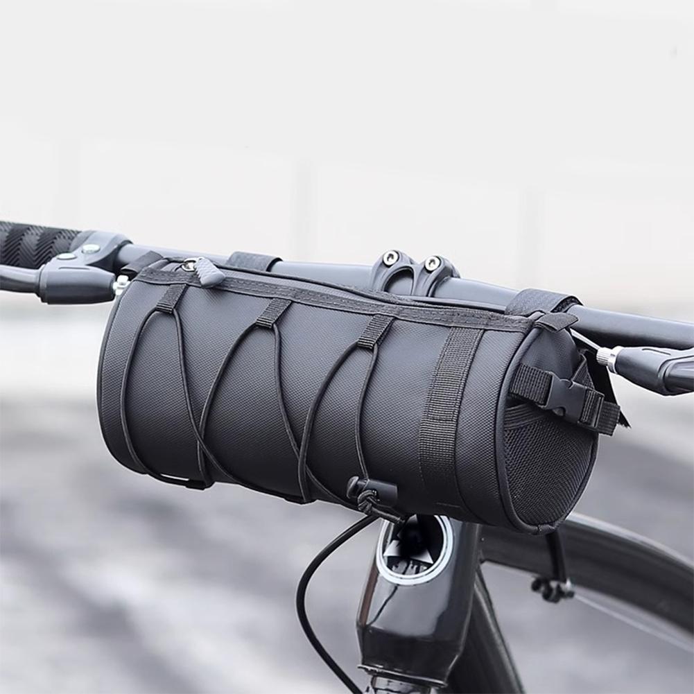 Waterproof Outdoor Bicycle Frame Storage Roll Bag & Handle Strap Bicycle Handlebar Storage Pack Professional Cycling Accessories