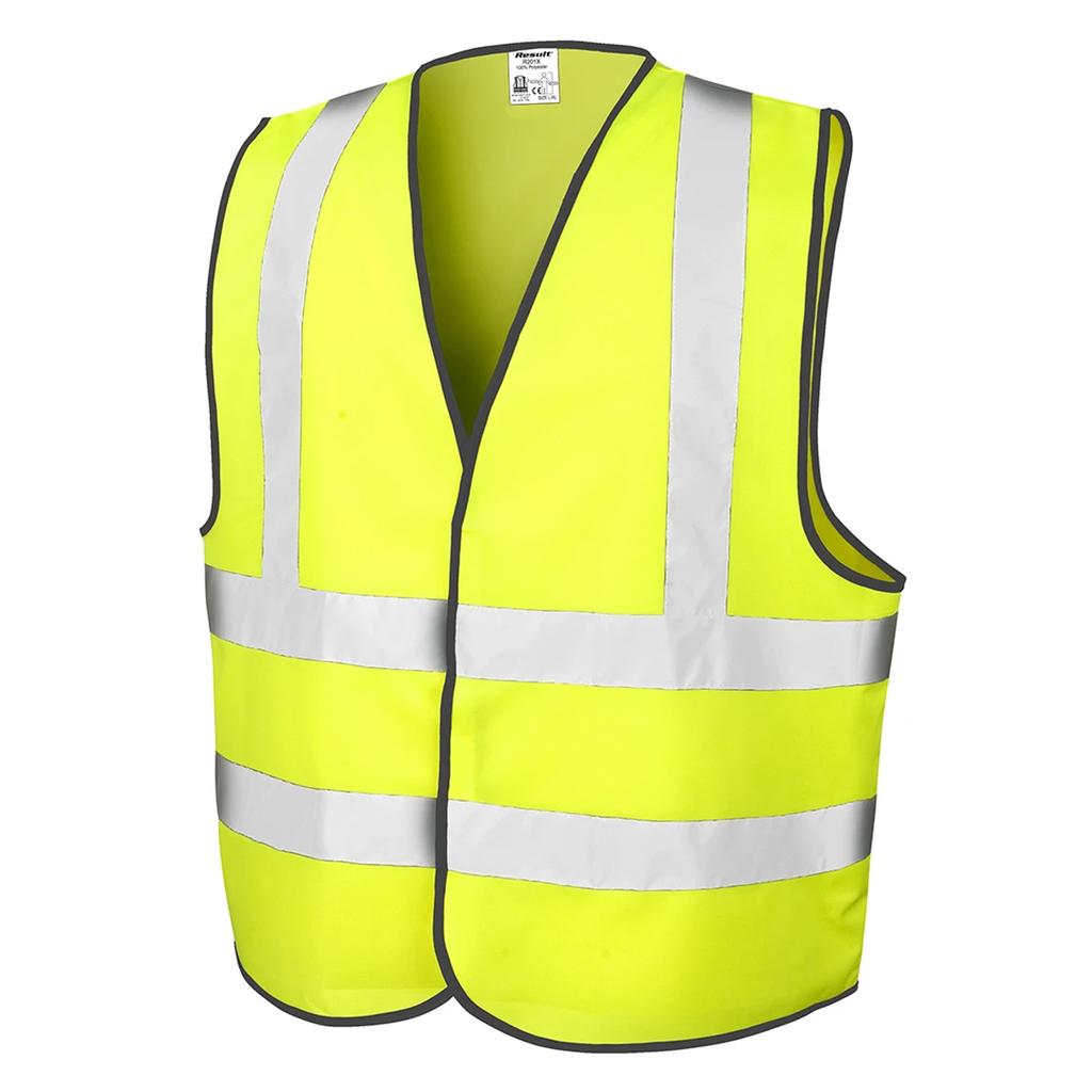 Result Mens Core High-Visibility Safety Motorway Vest