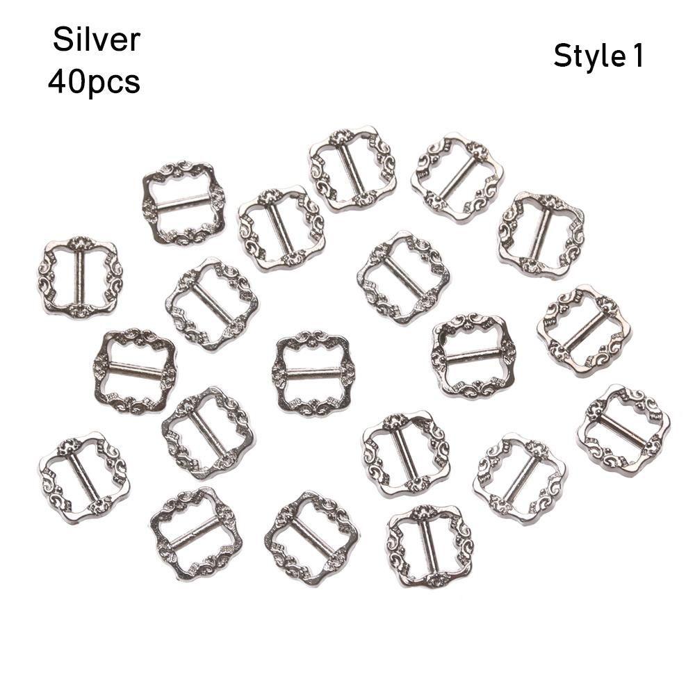 Girls Toys 4 Colors Tri-glide Buckle Doll Bags Accessories Pattern Belt Buttons Diy Dolls Buckles