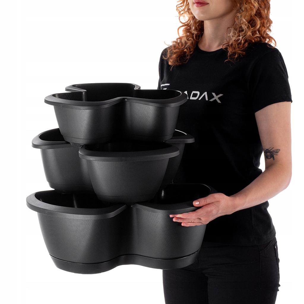 KADAX Горшок Кашпо Вертикальный Сад Каскадный Для Трав