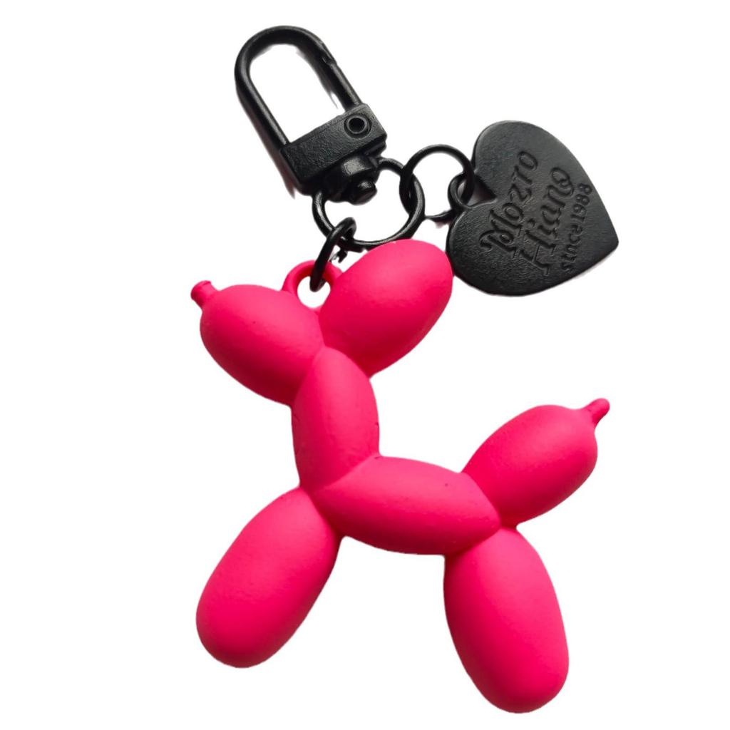 Брелок для ключей Ins Style Love Balloon Dog Couple - Акриловый аксессуар для украшений своими руками