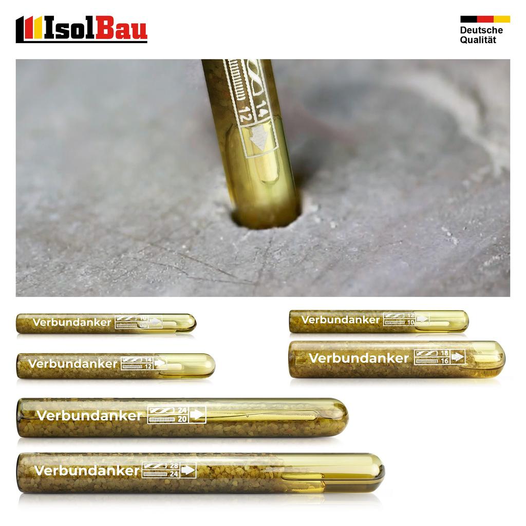 IsolBau Chemical Anchor Capsule M20 1 pc