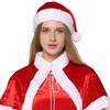 Женский милый наряд Мисс Санта-Клауса, рождественский маскарадный костюм