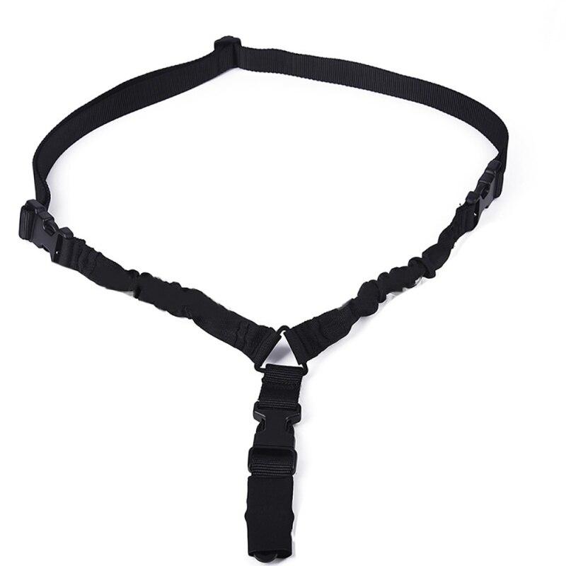 Tactical Single Point Sling Nylon Buckle Shoot Sling Verstelbare Airsoft Paintball Militaire Strap Sling Jacht Accessoires