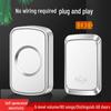 Wireless Waterproof Self-Powered Doorbell for Home with Ultra-Long Range & Battery-Free Remote for Elderly