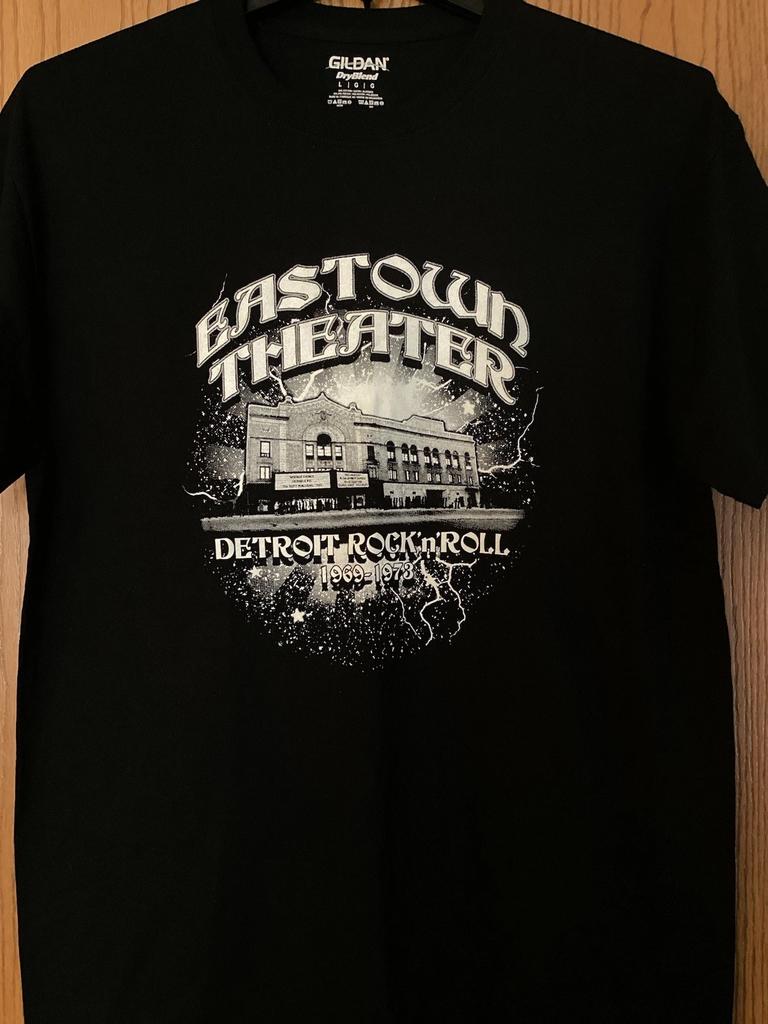 Eastown Theater - Detroit Rock N Roll 1969-1973 - Black Shirt - L