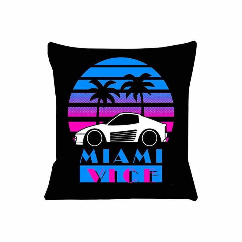 Наволочка для подушки на диван Miami Vice Чехол для подушки Сиденье Автомобильная декоративная наволочка 45X45 см Для дома Декоративная Sj-603