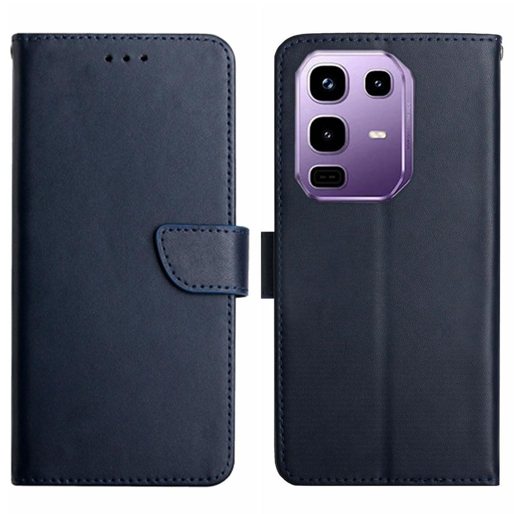 For Infinix Note 50x 5G Case Genuine Cow Leather Phone Cover Nappa Texture