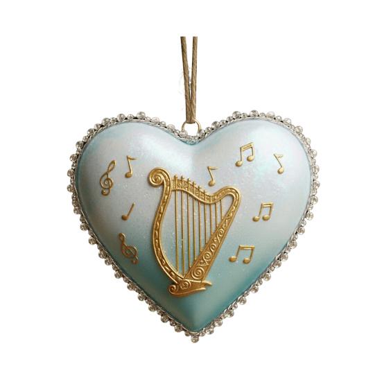 Рождественское подвесное украшение в форме сердца для дома, офиса, праздничной вечеринки, елки, акриловый кулон для подвешивания в виде сердца любви