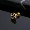 Korean Hot Design Cross Stud Earring Popular 3 Color Stainless Steel Stud Earrings For Fashion Men Women Jewelry