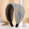 Wash Face Headband Sequins Female Hairbands Lace Headband Korean Style Headwear Wide Hair Hoop