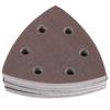 4pcs 6 Holes Triangle Sponge Sandpaper Sheets Disc Sanding Paper Polishing Tools (1800-2000#)