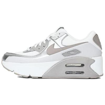 Женские кроссовки Air Max 90 LV8 Vast Grey Metallic Platinum Пурпурный Summit-White College-Grey IB0170-101