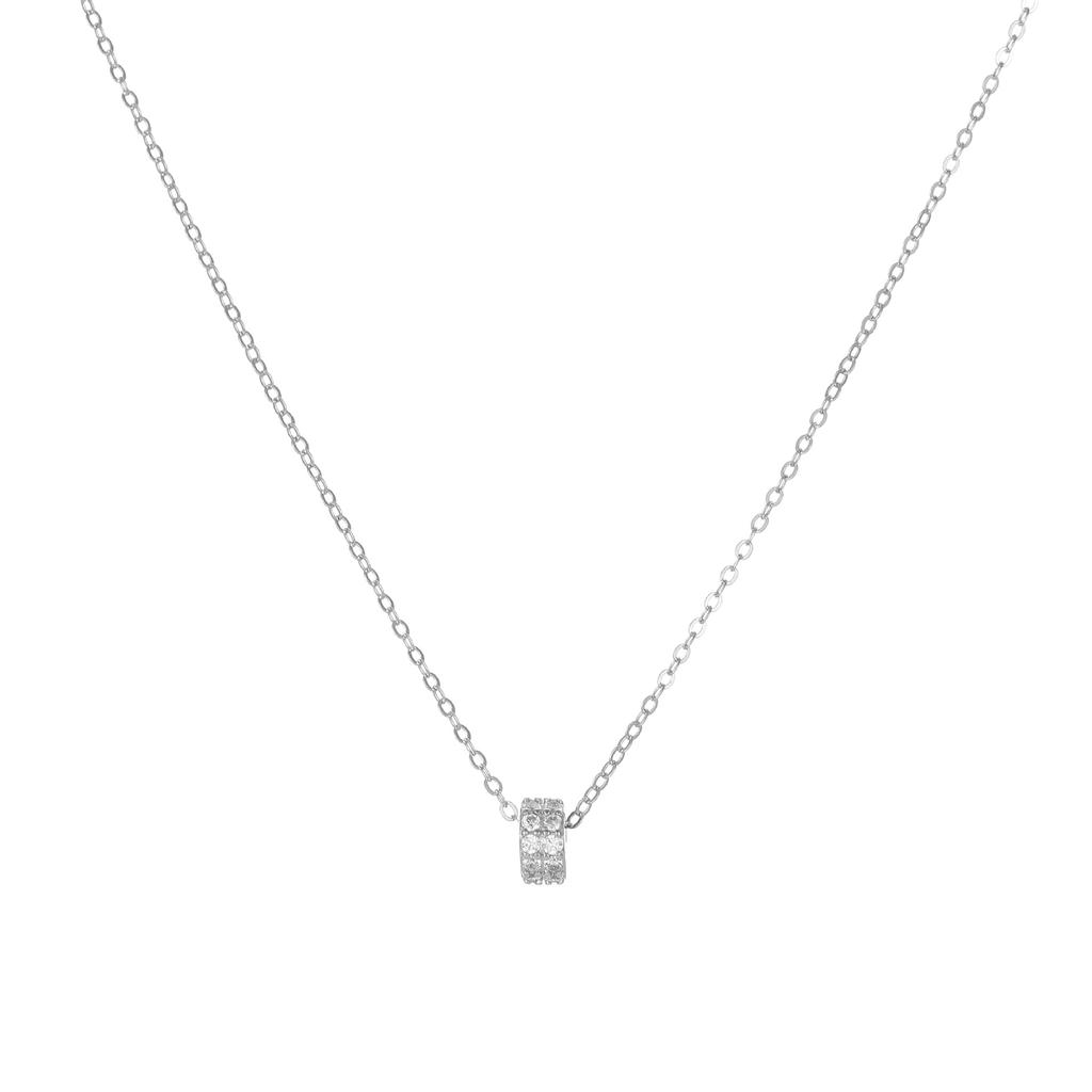 Transport Bead Necklace, Sparkling Pendant, Exquisite and Versatile, Light Luxury, Lulu Tong Collarbone Chain