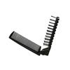 SUER Folding Hair Comb for Men and Hair Care Double Hair Easy To Black and Women, Comb, Brush, Portable, Compact, Hold, Travel-Friendly, White,