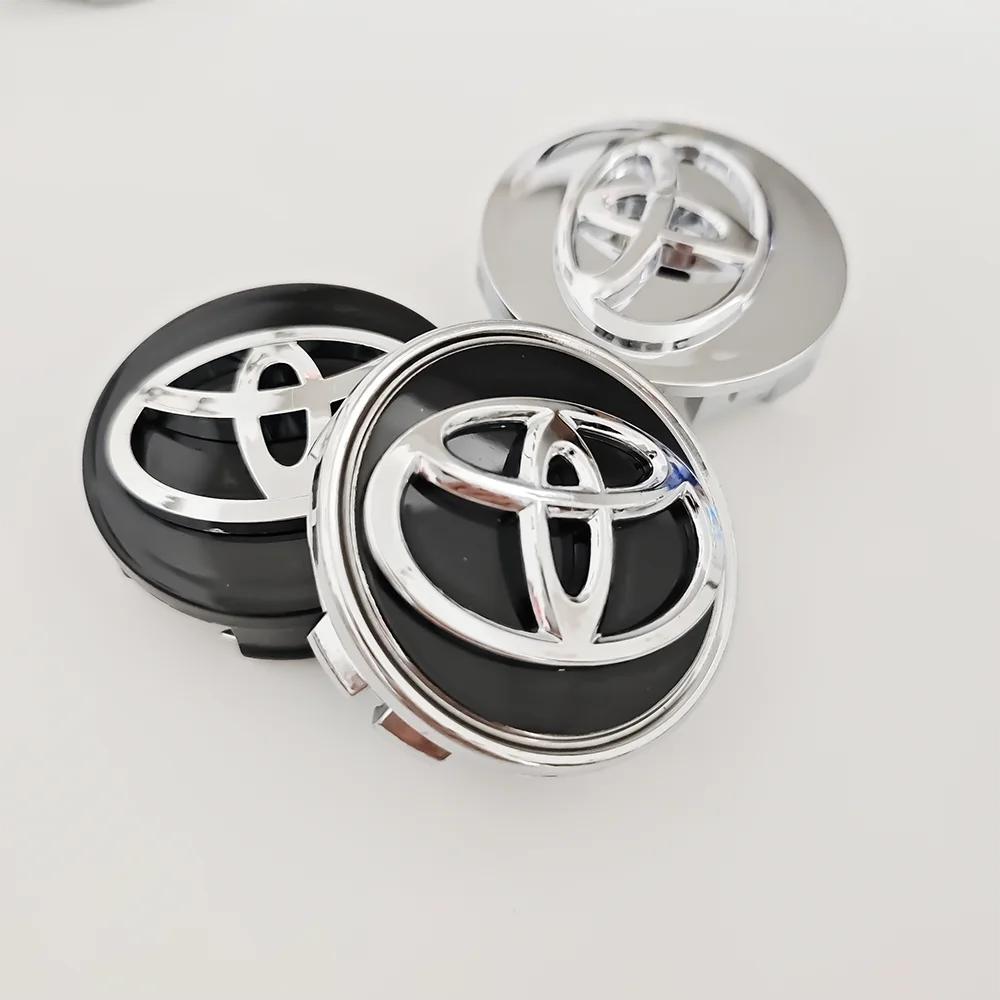 SAV5 for Toyota Camry Corolla RAV4 Highlander Vios C-HR SIENNA AVALON YARLS 53mm 57mm 62mm 4 Pieces Wheel Center Caps