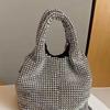 Bag Women's Crossbody Bag Bag Diamond Handbag Basket Diamond Bag Light Luxury High Fashion
