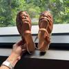 Dabimong Rojack Wedge Sandal Black