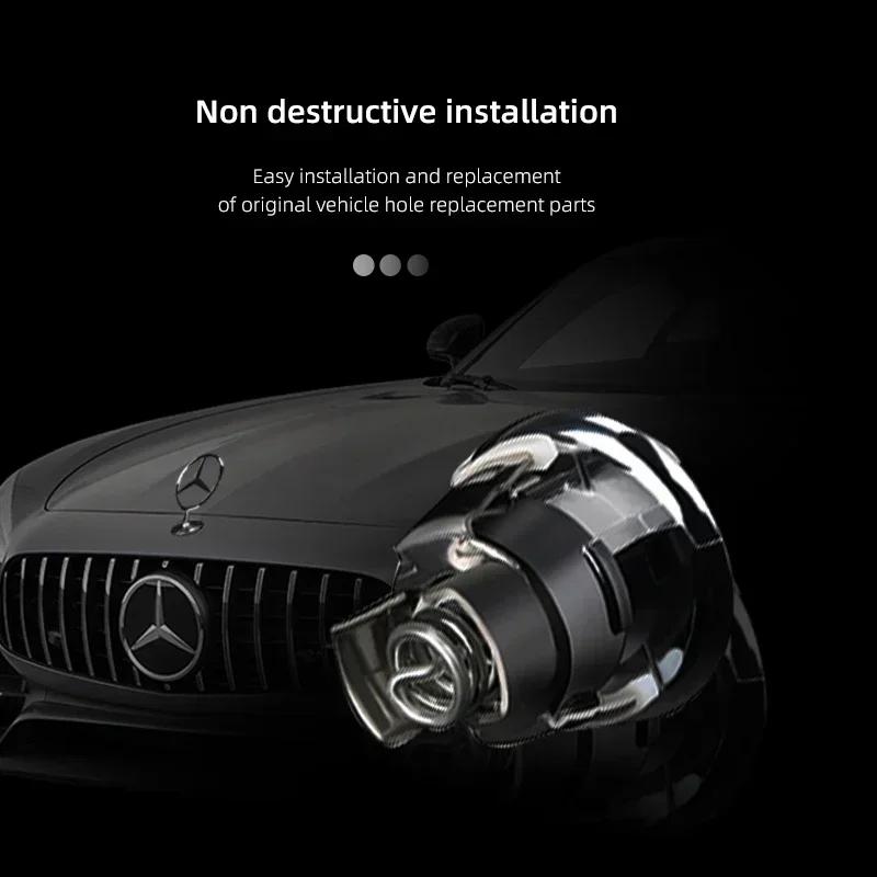NEW 1pcs Alloy Car Front Hood Emblem Badge For Mercedes Benz AMG W213 W223 W240 W212 W222 W221 W211 W220 W210 W207 W140