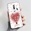 Pattern Case For ZTE Nubia RedMagic 7 5G Funda For Nubia RedMagic 7S 5G Soft Silicone Black Shell Cute Flower Cartoon Capa Cover