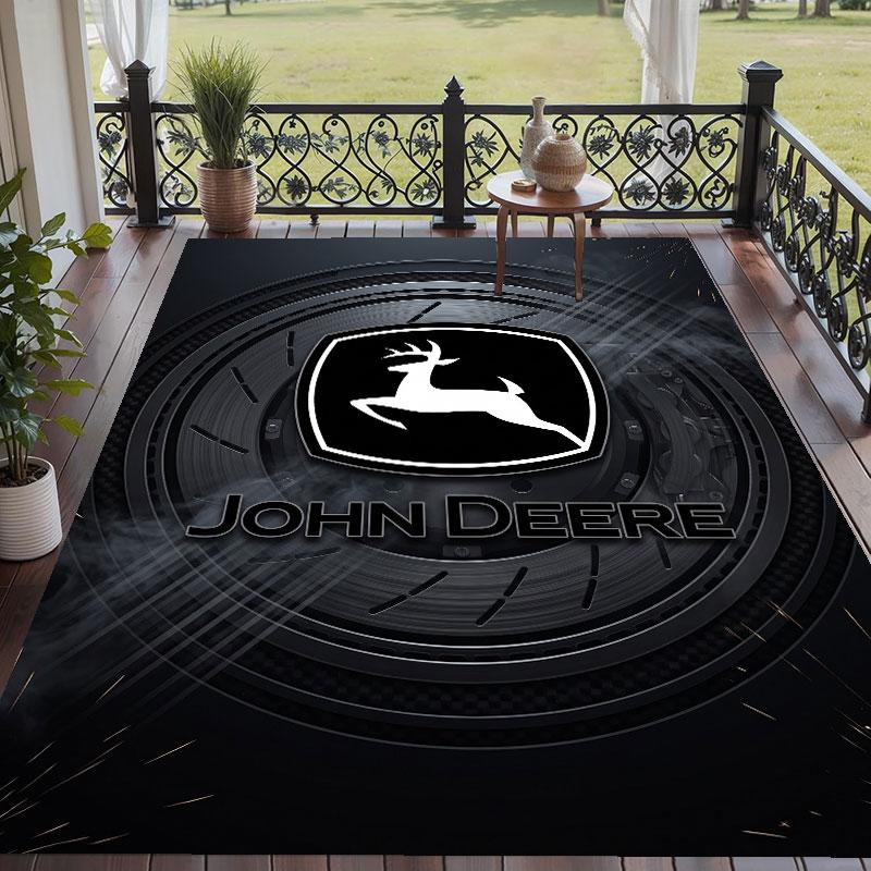 Мягкий ковер для пола с рисунком John Deere, ковер для гостиной, декоративный коврик для украшения комнаты дома