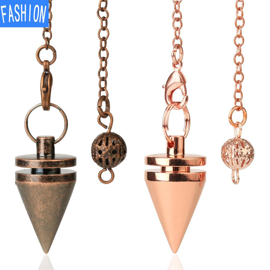 Металлический конический маятниковый кулон Гравитационный ювелирный кулон