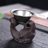 Изысканный Творческий Цзыша Золотая Рыбка Чайный Питомец Держатель-Сито для Чайной Церемонии