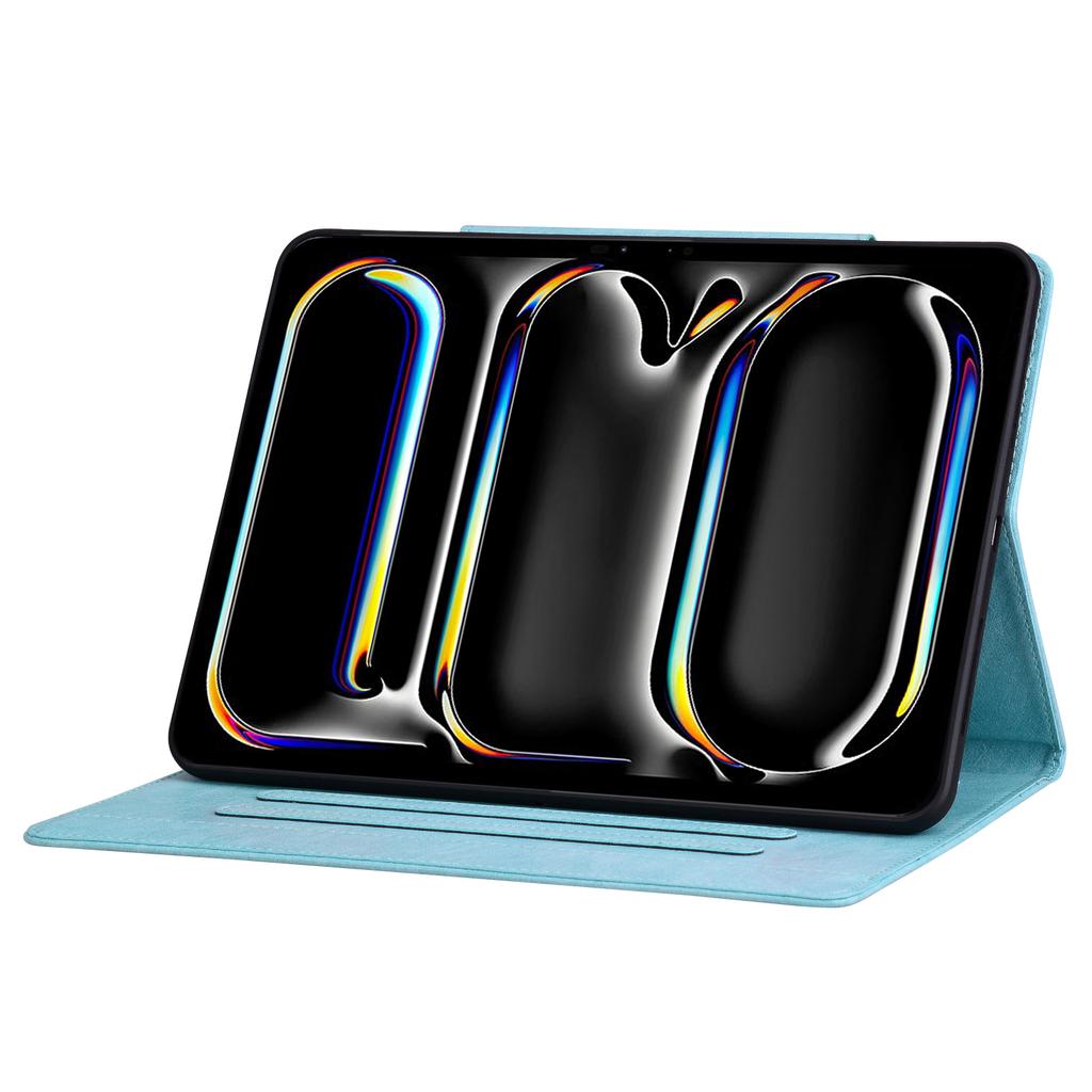 Tablet Case For Samsung Galaxy Tab S10 Lite / Tab S10 FE / Tab S9 FE Cat Buckle Closure Leather Protective Stand Cover
