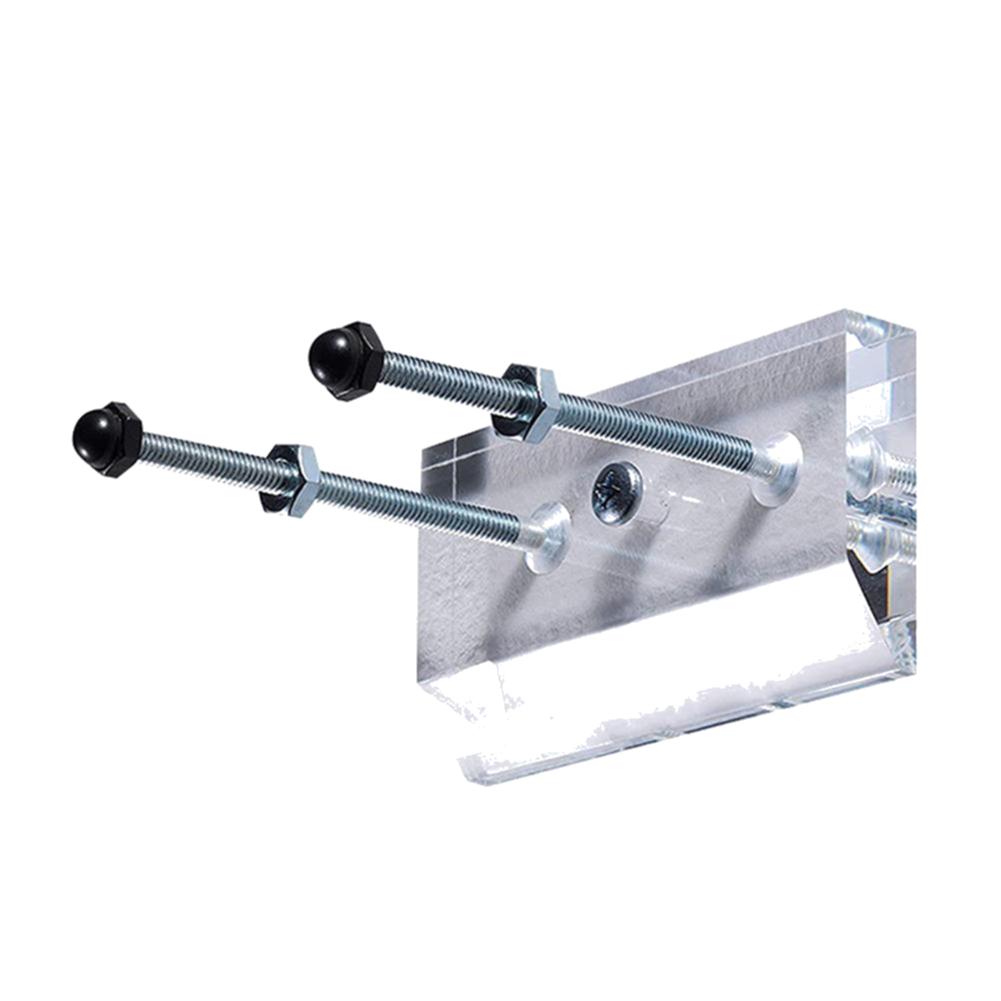 1-4шт настенное крепление для скейтборда, нескользящая стойка для скейтборда, акриловая плавающая стойка для хранения скейтборда в помещении