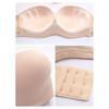 Adhesive Strapless Women's Bras With  Cups And Adhesive Bra Sets Strapless Underwear Women's Strapless Underwear Gathering Slip Underwear