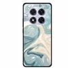 Закаленное Стекло Чехол Для Xiaomi Redmi Note 14 Pro 5G Задняя Крышка ПК Жесткий Ударопрочный Чехлы Пиво Мраморная Текстура Крутой Модный Funda