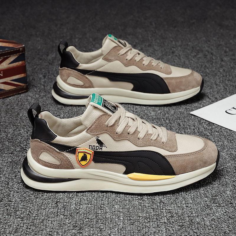 2025 Autumn New Men's Shoes Casual Fashion Student Shoes Versatile Trend Sports Shoes Korean Version Board Shoes