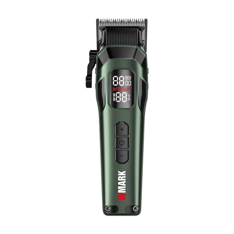 WMARK Hair Clippers Professional Trimmer Rechargeable Hair Cutting Machine High Speed Haircut DLC Blade Trimmer for Men NG-8080
