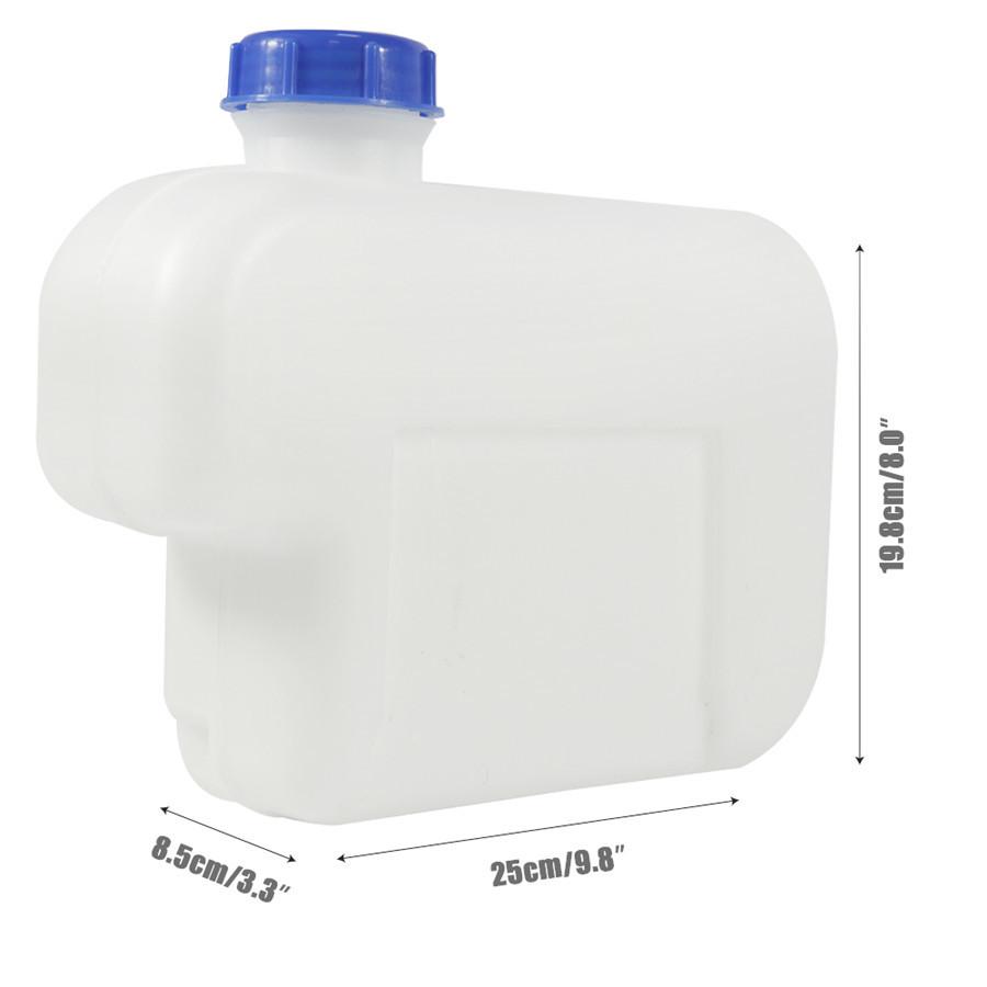 5L Spare Plastic Fuel Tank Diesel Gasoline Can + Bracket For Air Park Heater Car