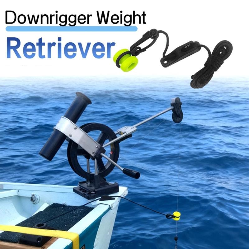 Снасточки для спуска приманки (Downrigger) с защелкой Инструмент для троллинга и глубоководной рыбалки Прочные