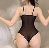 Sex underwear Sexy babes Sculpting lashes Lace mesh stitching Perspective gathering Hollow onesie