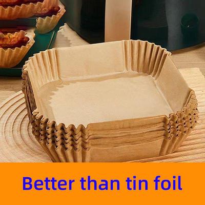 Специальный лоток для бумаги для воздушной сковороды Лоток для силиконовой бумаги Держатель для бумаги Круглая посуда Бытовая выпечка