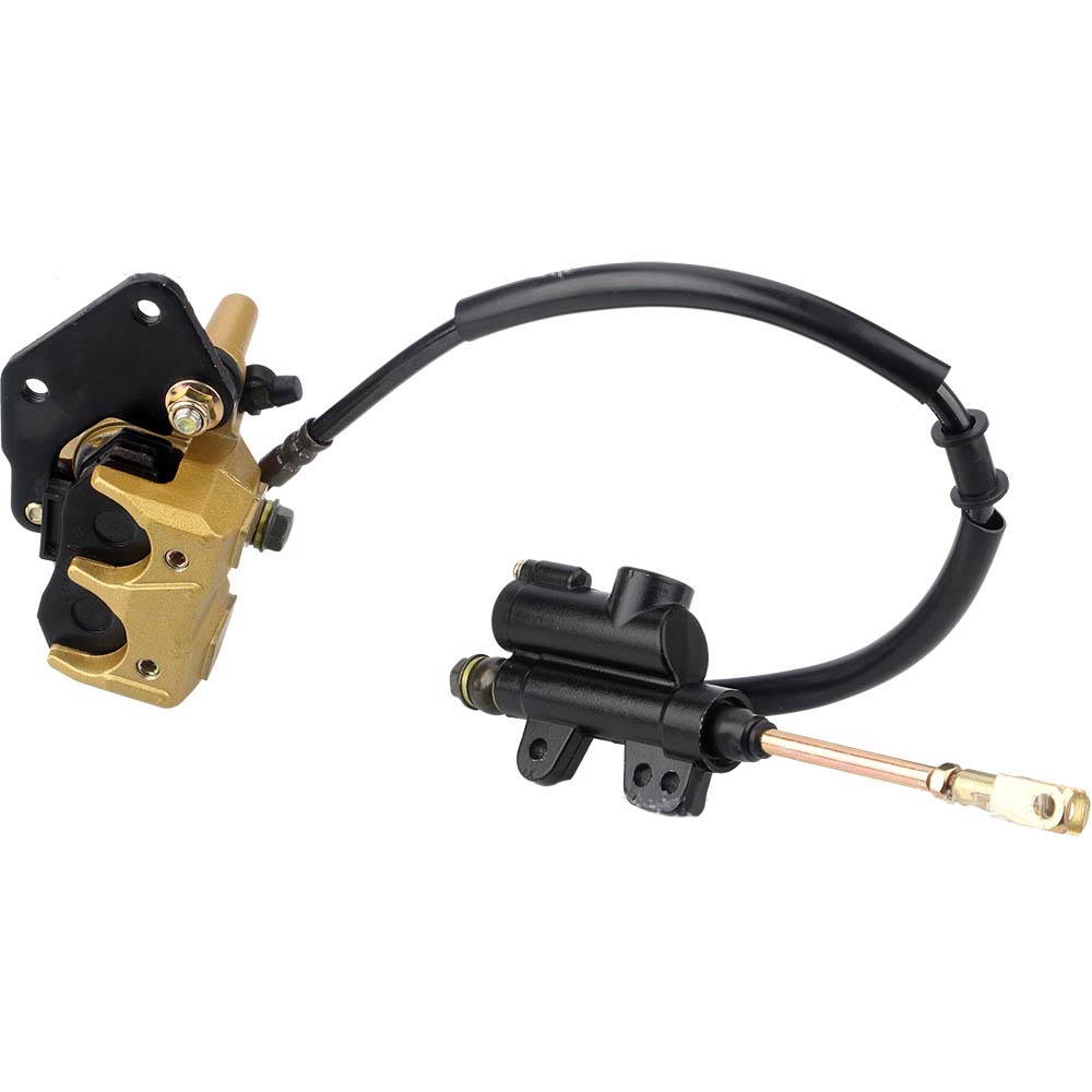 Off Road Motorcycle Accessories 50-110CC CRF50 CR70 Rear Brake Assembly Disc Brake Up and Down Pump Master Cylinder Caliper Set